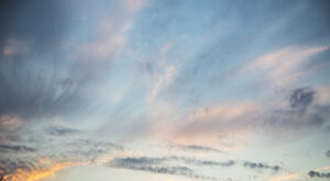 Leuchtkasten Wolkenbild 2020