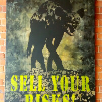 Zinnober 23, Sieglinde Grunwald, Sell your risks, Acryl, Ink, Spray Paint, 150 x 100 cm, 2020